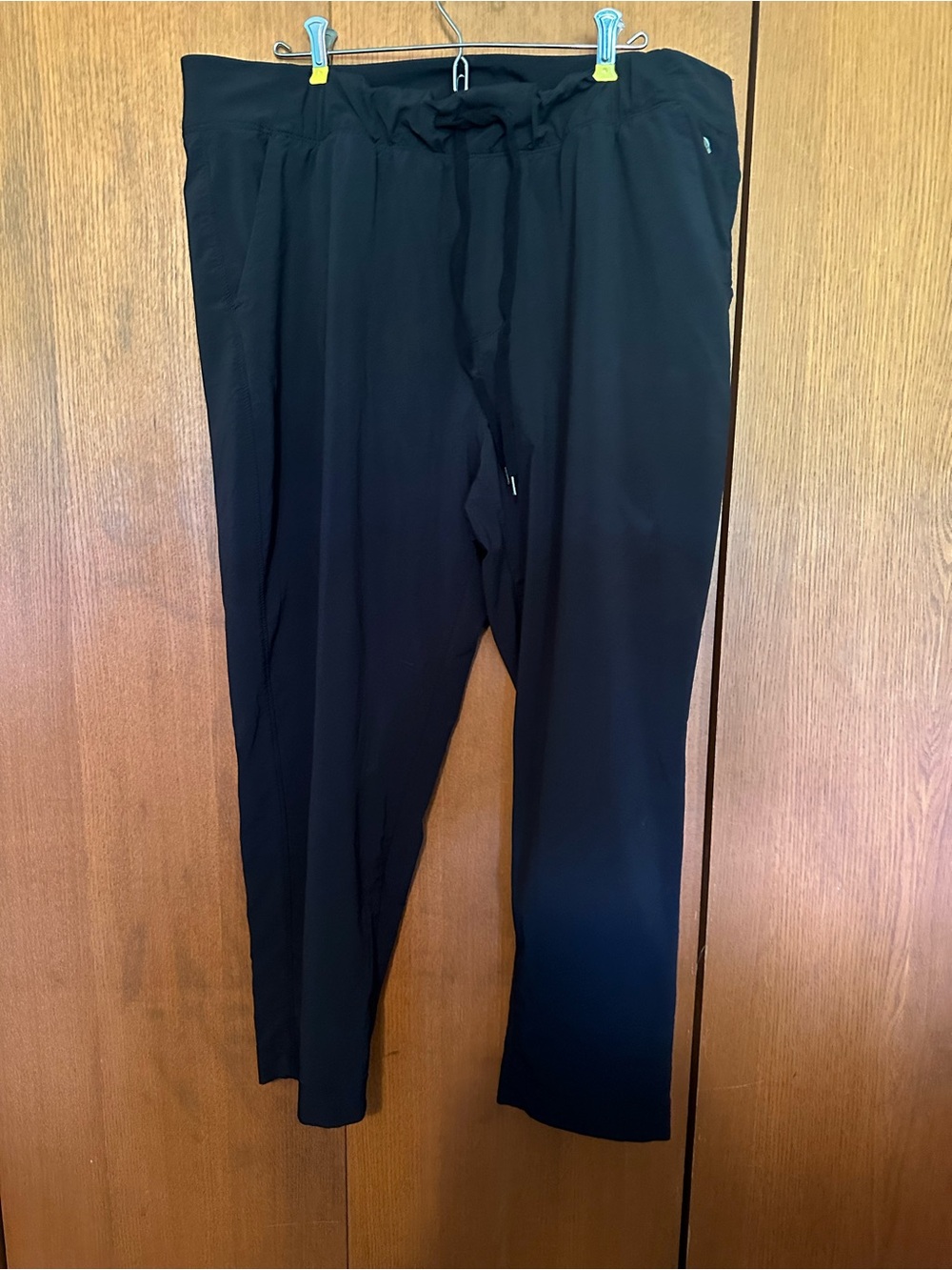 Livi Active Black Drawstring Jogger Pants